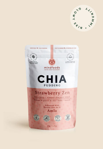 Strawberry Zen Chia Pudding